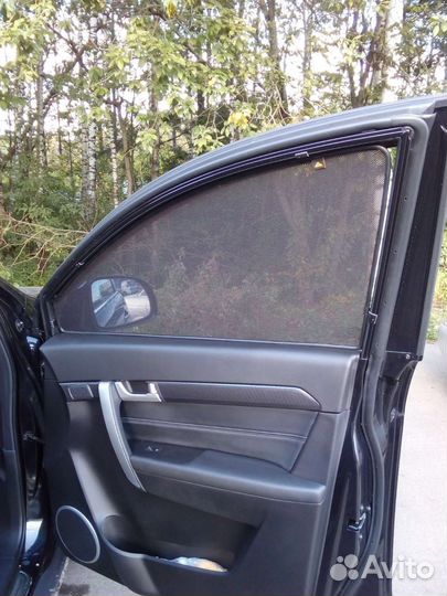 Каркасные шторки на Каптива Трокат Премиум