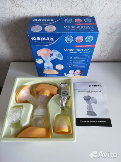 Молокоотсос электрический Maman
