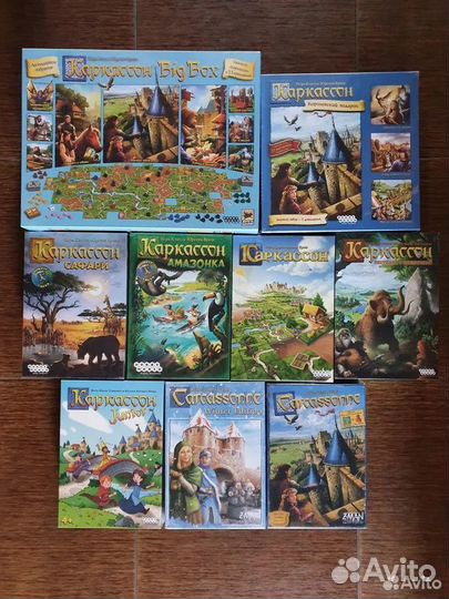Новые (в пленке) Настольные игры Каркассон