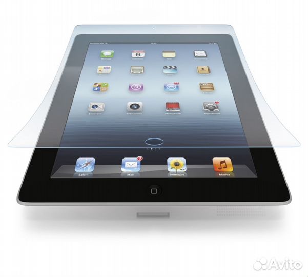 Защитное стекло на Apple iPad 2/3/4 (прозрачное)