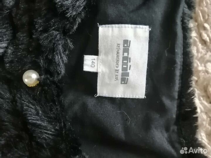 Болеро для девочки черное