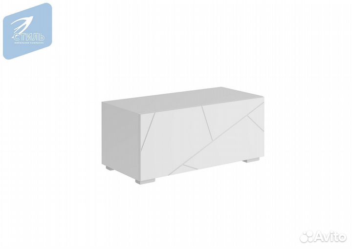 Гранж Тумба напольная тм-001 Белый