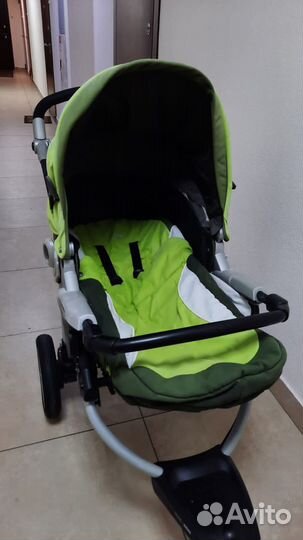 Коляска Peg Perego Gt3 зеленая