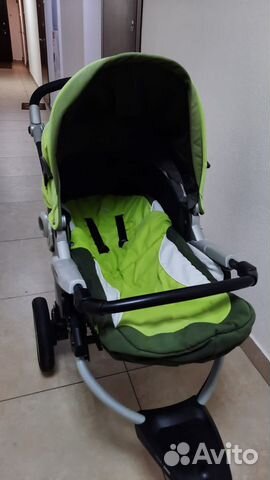 Коляска Peg Perego Gt3 зеленая