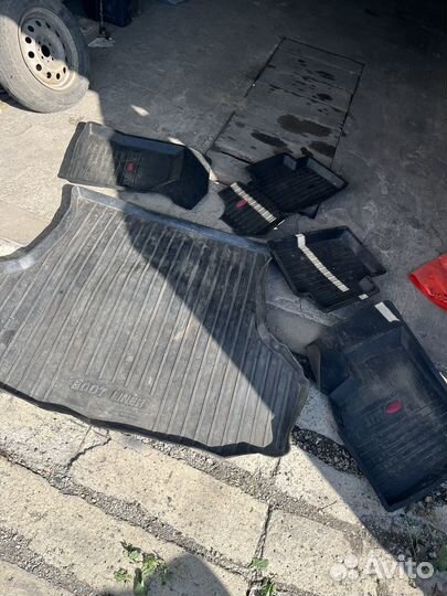 Ковры резиновые приора