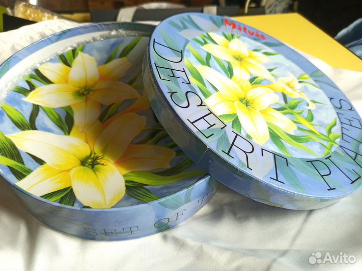 Тарелки для подарка 21 см.в подарочной упаковке