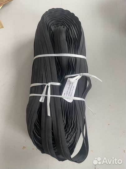 Молния рулонная, спираль, тип 6, черный