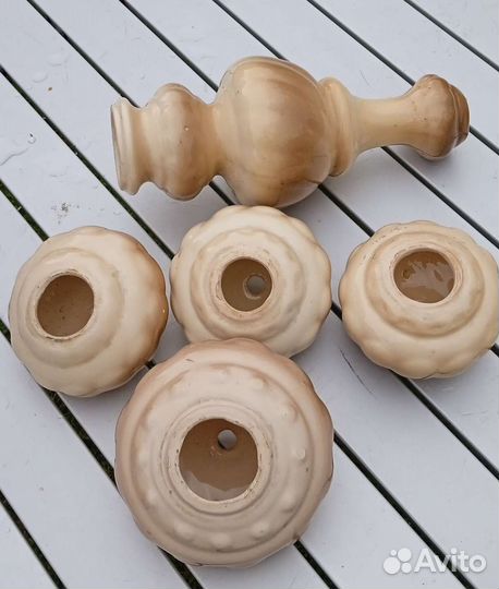 Люстра Югославия.Керамика от югославской люстры