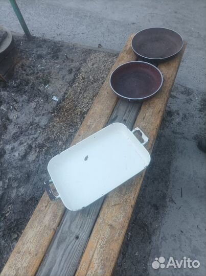 Чугунная сковорода СССР