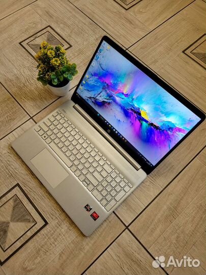 22год Новье Ryzen 7-4700. IPS. 16GB/256SSD/15,6