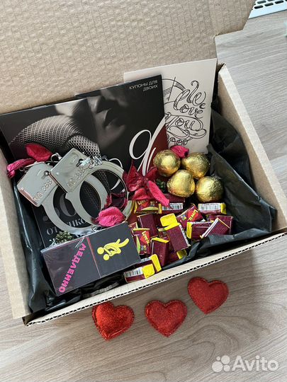 Подарочный бокс на день влюблённых