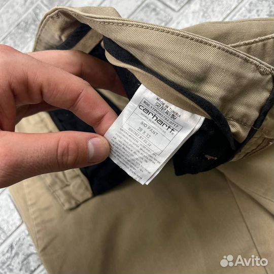 Брюки Carhartt Sid Pant x Khaki ColorBlock