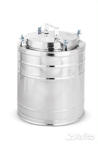 Армейский термос из нержавейки для еды 12 литров