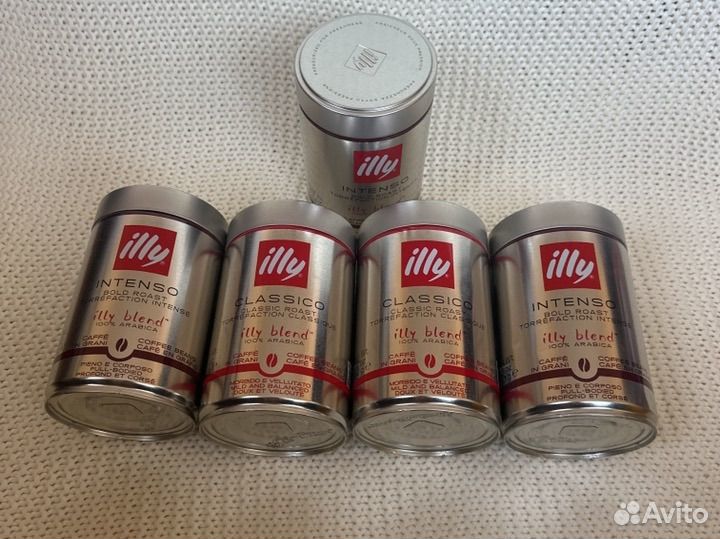 Жестяные банки illy