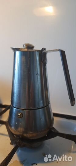 Гейзерная, кофеварка. Zepter, нержавейка, немец