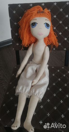 Кукла текстильная 65 см