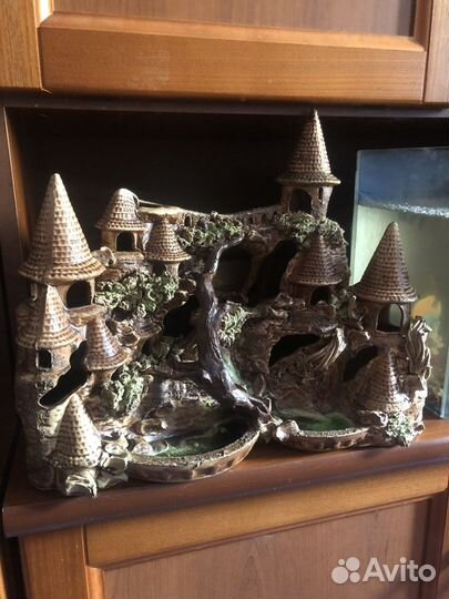 Декорации в аквариум