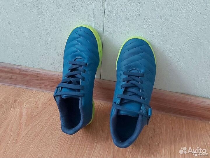 Бутсы футбольные детские на липучке agility 300 HG