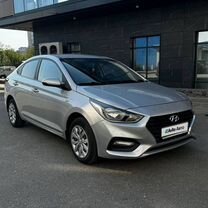 Hyundai Solaris 1.6 AT, 2019, 117 000 км, с пробегом, цена 1 200 000 руб.