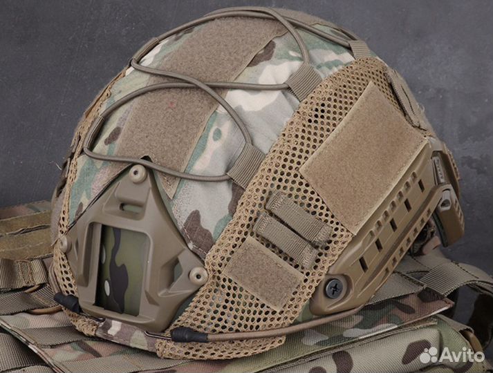 Чехол на шлем каску мультикам