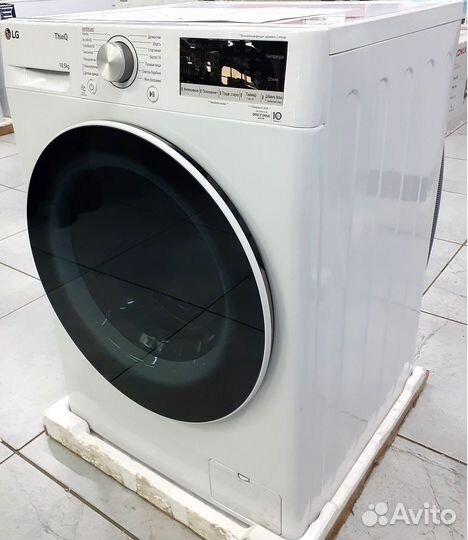 Стиральная машина LG 10.5 кг,TW4V3RS6W, белый