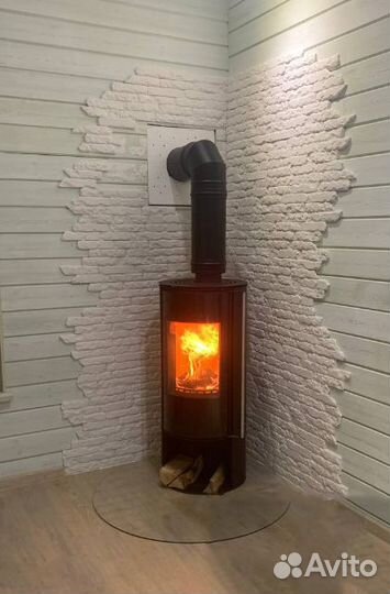 Печь-камин Solzaima Amber Porte Vidro