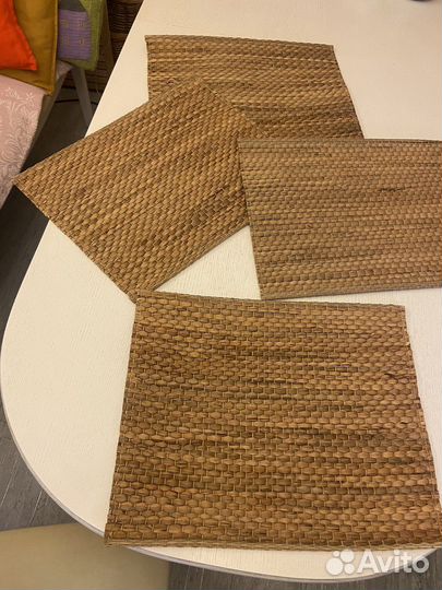 Циновки для кухни и столовой (натур бамбук) Икея