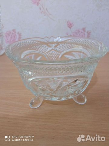 Хрустальная конфетница