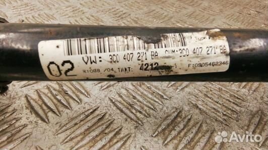 Привод передний левый volkswagen passat B6 (LEA20K