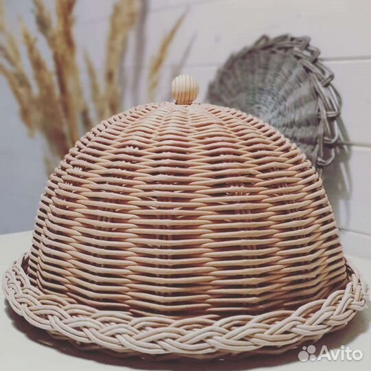 Хлебница плетеная
