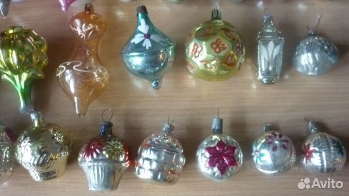 Елочные игрушки СССР