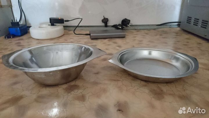Тарелки из нержавейки
