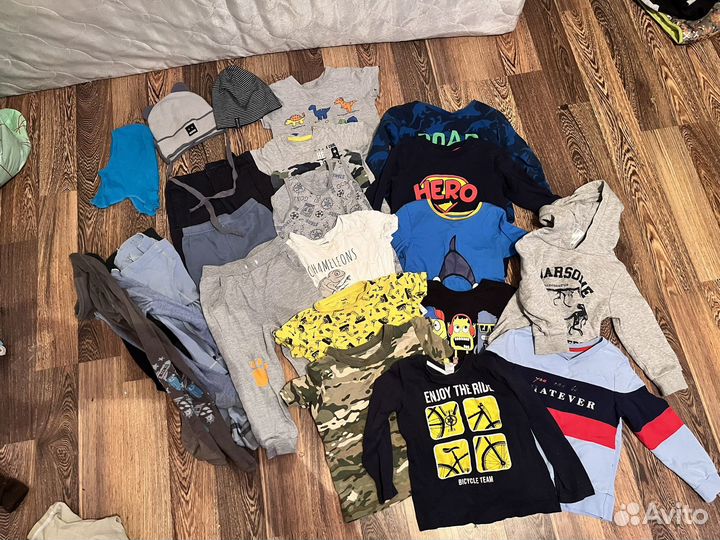 Вещи пакетом на мальчика 92 98