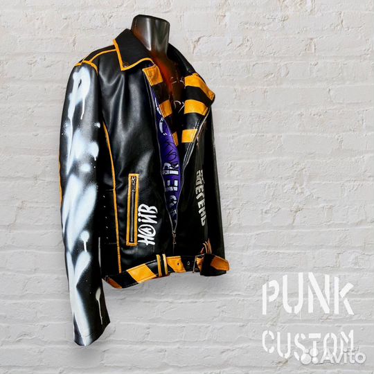 Кастомизация джинсовок роспись косух