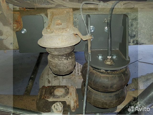 Пневмоподвеска Газель 4х4 усиленная передняя ось