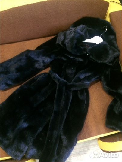 Шуба норковая блэкглама