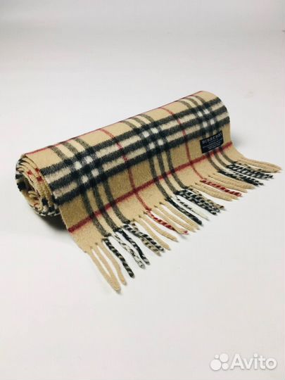 Шарф Burberry Шерсть Кашемир Англия