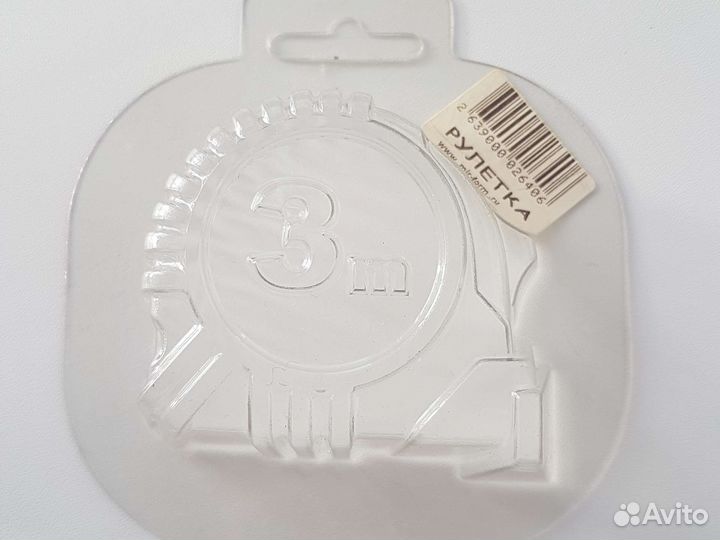 Пластиковая форма для мыла/шоколада