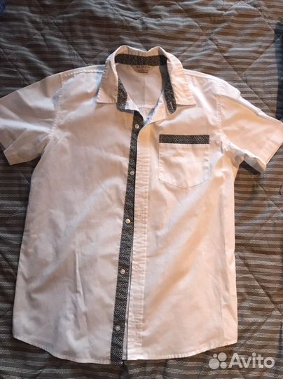 Рубашка школьная 164 на мальчика