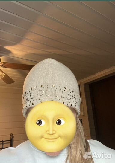 Шапка и шарф laura biagiotti на девочку