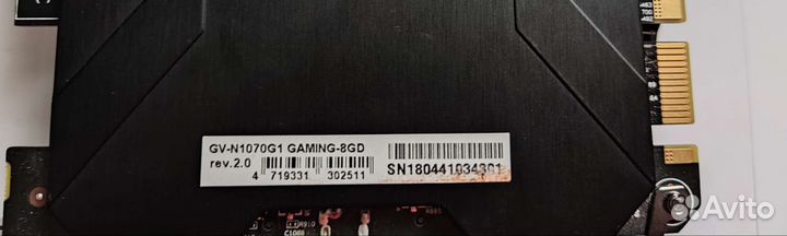 Видеокарта gtx 1070