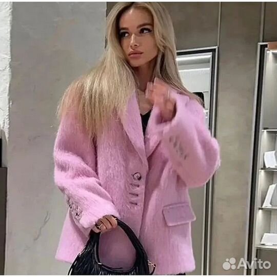 Пиджак пальто шерстяной блейзер