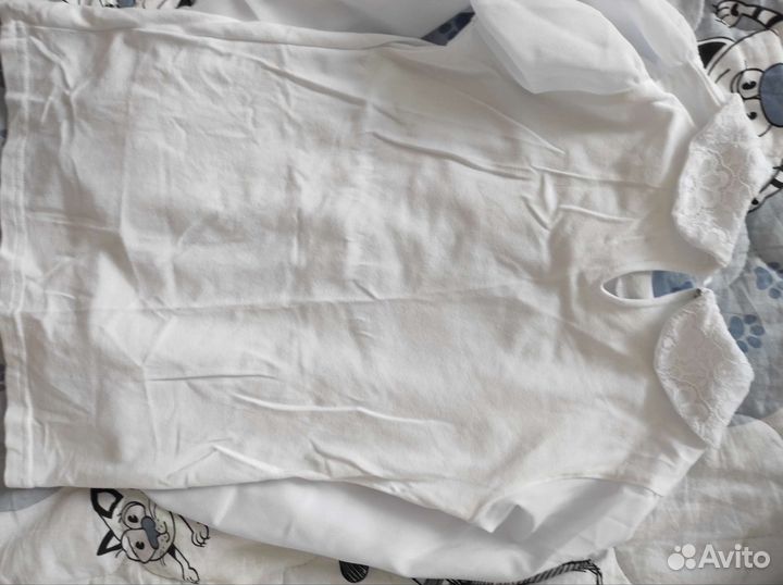 Школьная блузка 128