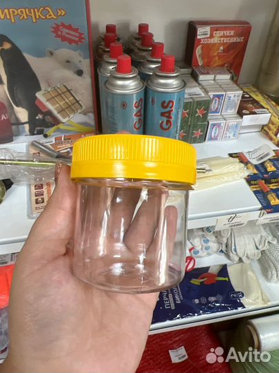 Пластиковые банки для меда