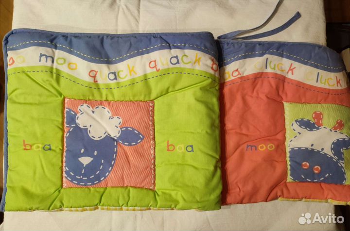 Бортик в кроватку