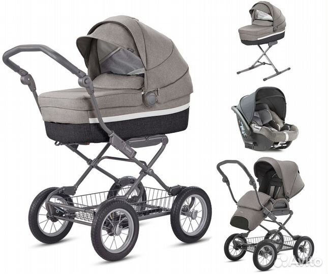 Коляска 3 в 1 Inglesina Sofia на шасси Ergo bike