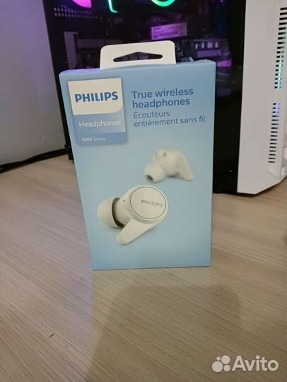 Беспроводные наушники philips