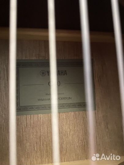 Гитара yamaha c 40