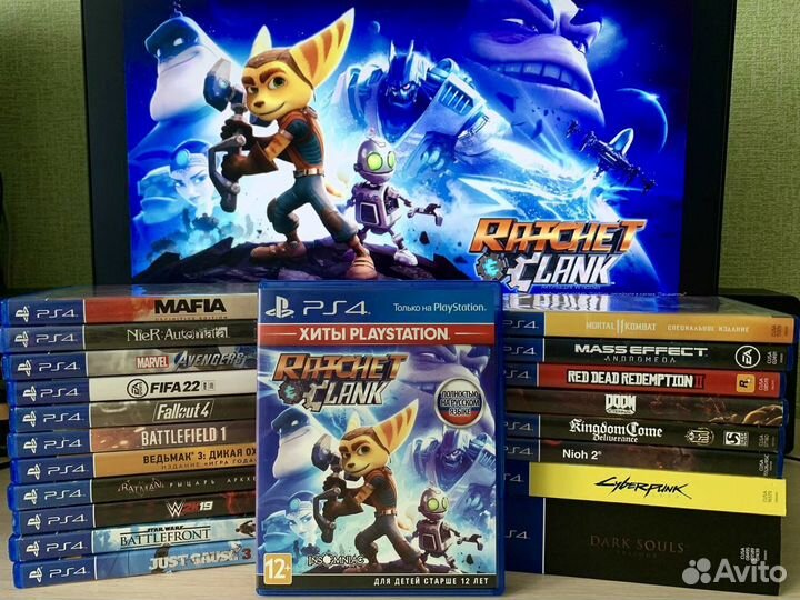Rachet and Clank игра на ps4