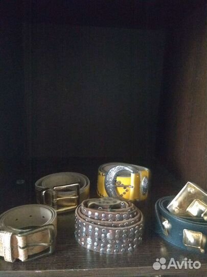 Ремни натуральная кожа